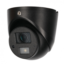 HDCVI Видеокамера купольная DH-HAC-HDW1220GP-0360B, 2Мп, антивандальная, микрофон, поддержка AHD, CVBS, CVI, TVI