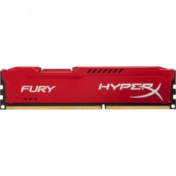 Модуль памяти DDR3 Kingston 8Gb 1600MHz DDR3 HX316C10FR/8 CL10 DIMM HyperX FURY Red Series