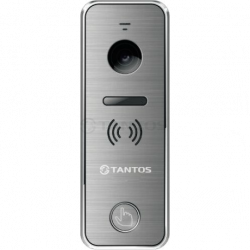 Вызывная панель видеодомофона TANTOS iPanel 2 (metall) , накладная, камера 800 ТВЛ., PAL, угол обзора 110 град., -30С…+50С, IP66, четырехпроводная схема подключения