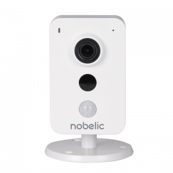 IP-камера Nobelic NBLC-1210F-WMSD 2.8мм Wi-Fi, ИК-подсветка до 10м, поддержка MicroSD до 128Гб, встроенный микрофон и динамик, c поддержкой сервиса IVIDEON