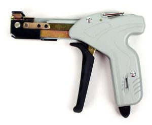 Пистолет для затягивания нержавеющих стяжек шириной до 7,9мм с регулировкой
