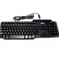 Клавиатура Russia QWERTY Dell SmartCard Keyboard USB Black 580-14458