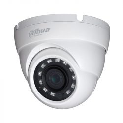 HDCVI Видеокамера купольная DH-HAC-HDW1220MP-0280B, 2Мп, фиксированный объектив 2,8мм, поддержка AHD, CVI, TVI, CVBS