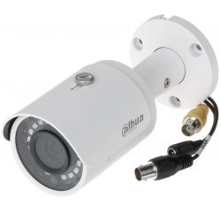 HDCVI Видеокамера цилиндрическая DH-HAC-HFW2401SP-0360B, 4Мп, фискированный объектив 3,6мм