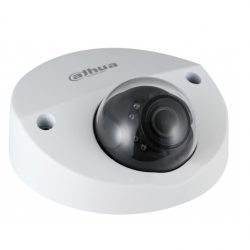 Видеокамера IP купольная вандалозащищенная DAHUA DH-IPC-HDBW4431FP-AS-0280B с фиксированным объективом 2.8 мм, микрофон