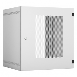 EC-WA-125450-W-P-GY Настенный шкаф 19″, 12U, перфорация, 540х500, серый