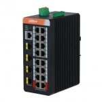 Коммутатор DH-IS4420-16GT-240, промышленное исполнение, 16-портовый гигабитный управляемый, с PoE — в наличии на складе в Курске